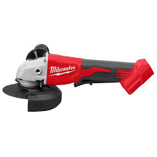 Milwaukee M18 18V Lithium-Ion Brushless Cordless 4-1/2 in./5 in. Grinder w/Paddle Switch Open Box