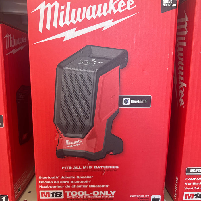 M18 18V Lithium-Ion Cordless Wireless Bluetooth Jobsite Speaker