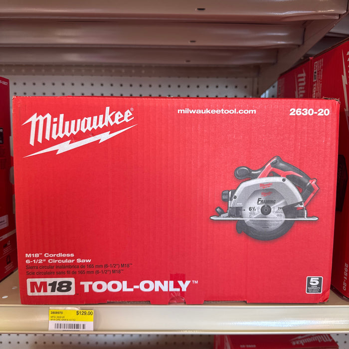 M18 CIRC SAW 6-1/2 TO
