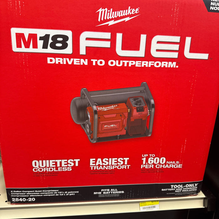 M18 FL QUIET CMPRSSR 2GL