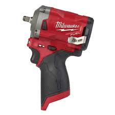Milwaukee M12 FUEL 12V Lithium-Ion Brushless Cordless Stubby 3/8 in. Impact Wrench Open Box