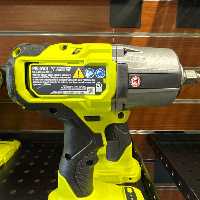 ONE+ HP 18V Brushless Cordless 4-Mode 1/2 in. High Torque Impact Wrench Open Box