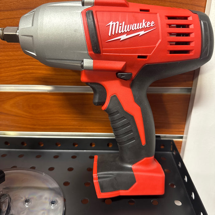 Milwaukee M18 18V Lithium-Ion Cordless 1/2 in. Impact Wrench W/ Friction Ring (Tool-Only) Open Box